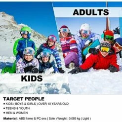 GDRHVFD Orange Lunettes De Ski Imitation Splash Équitation Sports De Plein Air Yeux Lunettes X400 Moto Lunettes Vent Et Sable -Promos Protection des yeux : lunettes et masque Magasin 57818281 4