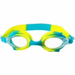 PERLE RARE Enfants Lunettes De Natation - Lentilles De Couleur Revêtues De Miroir Avec Cas De Rangement 4 à 12 An Les Garçons Et Filles -Promos Protection des yeux : lunettes et masque Magasin 58303505 4