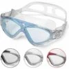 AOUGO Lunettes De Natation, Lunettes De Natation Pour Adultes Transparentes, Anti-buée, Imperméables, Protection UV, Vision Réglable à 180 Degrés - Idéal Pour Homme Et Femme
