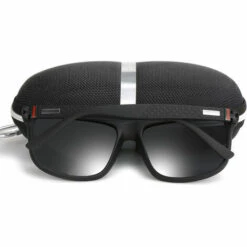 FONTAINEBLEAU Lunettes De Soleil Homme Polarisées Classique Et Lunettes De Soleil Rectangulaire UV400 Fonepro Noir -Promos Protection des yeux : lunettes et masque Magasin 58805458 5