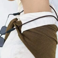 STARLIGHT Sangle De Lunettes Cuir, SL.GT Pour Lunette Cordons Homme Femme，lunettes Réglables Corde Lunettes De Soleil Corde Cordon De Sport -Promos Protection des yeux : lunettes et masque Magasin 59206757 3