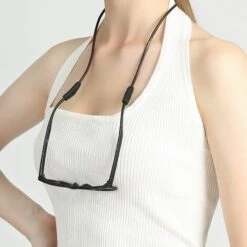 STARLIGHT Sangle De Lunettes Cuir, SL.GT Pour Lunette Cordons Homme Femme，lunettes Réglables Corde Lunettes De Soleil Corde Cordon De Sport -Promos Protection des yeux : lunettes et masque Magasin 59206757 4