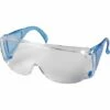 KWB Lunettes De Protection Entièrement Transparentes, Bleues, Monture Transparente - 378510