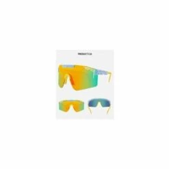 ZHUOXUAN Pit Viper Series C Uv400 Polarisées Sports De Plein AirLunettes De Soleil C16，Lunettes De Soleil Sport Polarisées UV400 Et Lunettes De Conduite De Nuit Classique Homme Et Femme Pour Vélo Conduite Golf Pêche Ski Course à Pied