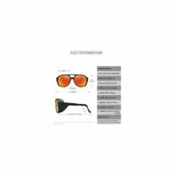 ZHUOXUAN Pit Viper Series C Uv400 Lunettes De Soleil Polarisées Pour Sports De Plein Air C4 TR90 14.9CM，Lunette De Cyclisme Polarisées Homme Femme Tr90 I Protection UV400 Lunette De Soleil Pour Vélo Pêche Course Conduite -Promos Protection des yeux : lunettes et masque Magasin 59617663 3