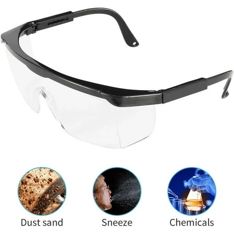 GALOZZOIT 3 Lunettes De Protection Anti-Buée Et UV Lunettes Et Anti-Rayures Pour Les Lieux De Travail, Construction, Bricolage, Laboratoire, Soudage, Chimie, Usage Personnel Confortables à Porter 5 GALOZZOIT 3 Lunettes De Protection Anti-Buée Et UV Lunettes Et Anti-Rayures Pour Les Lieux De Travail, Construction, Bricolage, Laboratoire, Soudage, Chimie, Usage Personnel Confortables à Porter – Image 5