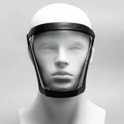 AOUGO Masque Intégral 1 Pièce Avec Cadre, Anti-buée, Anti-poussière, Masque Intégral Ultra-clair, Anti-gouttelettes Hygiénique, Lunettes - Noir -Promos Protection des yeux : lunettes et masque Magasin 59990979 4