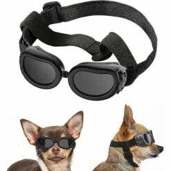 BENOBBY KIDS Lunettes De Soleil Pour Chiens Lunettes De Sécurité UV, Lunettes Coupe-vent Et Anti-buée Pour Chiens