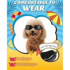 BENOBBY KIDS Lunettes De Soleil Pour Chiens Lunettes De Sécurité UV, Lunettes Coupe-vent Et Anti-buée Pour Chiens -Promos Protection des yeux : lunettes et masque Magasin 60091545 4
