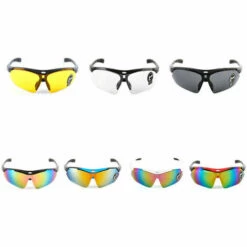TOPHOMER Anti-rayures S¨¦curit¨¦ Lunettes De Soleil Sport Golf V¨¦lo Cycle Cyclisme Goggle Clair 5 TOPHOMER Anti-rayures S¨¦curit¨¦ Lunettes De Soleil Sport Golf V¨¦lo Cycle Cyclisme Goggle Clair -Promos Protection des yeux : lunettes et masque Magasin 60936908 3