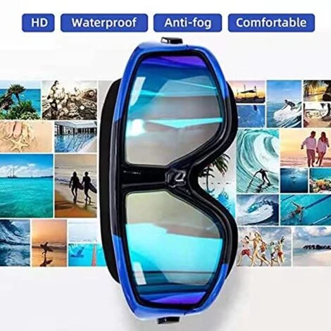 ROSIER Lunettes De Natation Anti-buée Haute Définition Pour La Natation En Plein Air——VEBTles 5 ROSIER Lunettes De Natation Anti-buée Haute Définition Pour La Natation En Plein Air——VEBTles – Image 5