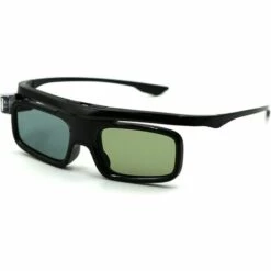 DONTODENT Lunettes 3D, Lunettes 3D Rechargeables à Obturateur Actif Compatibles Avec Les Accessoires De Projecteur De Marque H1 DLP Et 3D - 2 Pièces -Promos Protection des yeux : lunettes et masque Magasin 61077676 3