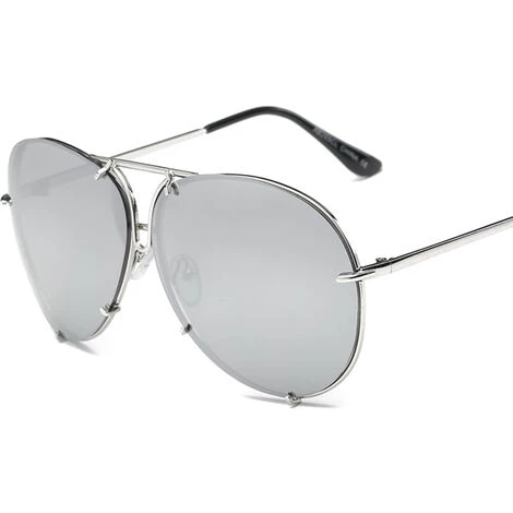 SUPERSELLER Lunettes De Soleil à La Mode Vintage, Monture En Métal, Lunettes De Soleil Rétro, Lunettes De Protection UV400 Pour Hommes Et Femmes - Style 3 3 SUPERSELLER Lunettes De Soleil à La Mode Vintage, Monture En Métal, Lunettes De Soleil Rétro, Lunettes De Protection UV400 Pour Hommes Et Femmes - Style 3 – Image 3