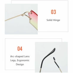 SUPERSELLER Fashion Ocean Film Lunettes De Soleil Lunettes UV 400 Protection Lunettes De Soleil à Verres Irréguliers Pour Hommes Et Femmes - Style 4 -Promos Protection des yeux : lunettes et masque Magasin 61129221 5