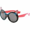 BAICCCF Lunettes De Soleil Yeux De Chat Pour Enfants De Style Vintage à La Mode, Jolie Monture En Carton Pour Enfants Et Adolescents