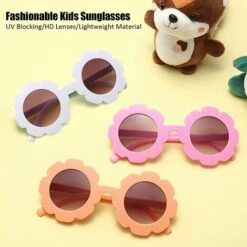 BAICCCF Lunettes De Soleil Pour Enfants Lunettes De Soleil Pour Enfants UV400 Lunettes De Soleil Pour Enfants Filles Garçons Classiques 3 à 12 Ans -Promos Protection des yeux : lunettes et masque Magasin 61236772 5