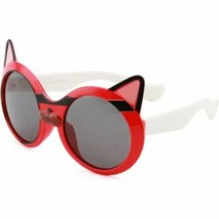 BAICCCF Lunettes De Soleil Yeux De Chat Pour Enfants De Style Vintage à La Mode, Jolie Monture En Carton Pour Enfants Et Adolescents