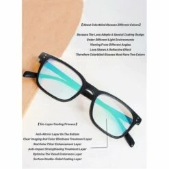 DONTODENT Lunettes Daltoniennes Pour Hommes Lunettes Aveugles Rouges Vertes Pour Une Utilisation En Extérieur Et En Intérieur -Promos Protection des yeux : lunettes et masque Magasin 61296235 3