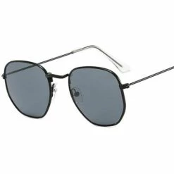 DONTODENT Classique Carré Lunettes De Soleil Hommes Marque Concepteur Rétro Mâle Noir Nuances Lunettes De Soleil Vintage Petit Cadre Extérieur Voyage Oculos -Promos Protection des yeux : lunettes et masque Magasin 61296975 5