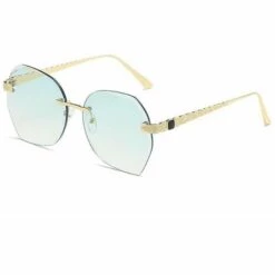 DONTODENT Lunettes De Soleil Homme Et Femme Carrées Verres Polygonaux Polarisés Miroir Y1389 Vert Dégradé 7 DONTODENT Lunettes De Soleil Homme Et Femme Carrées Verres Polygonaux Polarisés Miroir Y1389 Vert Dégradé -Promos Protection des yeux : lunettes et masque Magasin 61298502 4