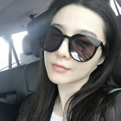 ILOVEMILAN Lunettes De Soleil Pour Femme Lunettes De Soleil Premium Sense Ins Wind Lunettes De Soleil Retro Net Red Street Shooting GM Lunettes (2 Pièces) -Promos Protection des yeux : lunettes et masque Magasin 61355114 4