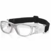 DECKON Lunettes De Basket-ball Pour Enfants Lunettes De Protection Football Football Lunettes Protecteur Des Yeux Lunettes De Securite Sportives, Modele: Gris - Modele:Gris