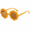 LIFCAUSAL Lunettes De Soleil Pour Enfants Lunettes De Soleil De Plage Lunettes De Soleil Mignonnes Pour Tout-petits Pour Enfants Fille Garçon Fête Cadeaux D'anniversaire Jaune