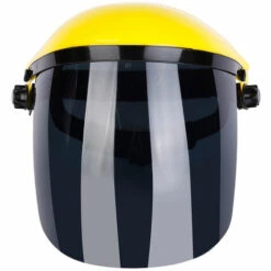 Bouclier Facial De Masque De Soudure De Casque En Plastique De Thsinde --- écran Vert Foncé