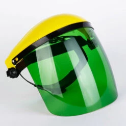 Thsinde BOUCLIER VISAGE TRANSPARENT TRANSPARENT Casque En Plastique Masque De Soudage écran Facial --- écran Vert