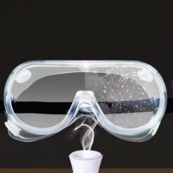 ARC-EN-CIéL 2pcs Lunette De Protection - Transparentes Avec Lentilles Antibuée Anti-buée De Laboratoire Chimique Lunettes De Sécurité, Arcenciél -Promos Protection des yeux : lunettes et masque Magasin 64126497 5
