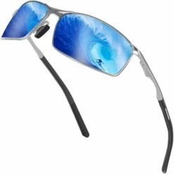 ARC-EN-CIéL Lunettes De Soleil Hommes Lunettes De Sport Polarisées - Lunettes De Conduite Avec Monture En Métal Pour Hommes Et Femmes Arcenciél