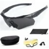 BF Lunettes Pare-balles Militaires Lunettes Tactiques D'extérieur Tir Cs équitation Alpinisme Polarisé Trois Ensembles De