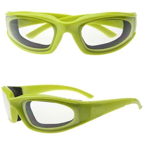 BF Lunettes De Protection Anti-éclaboussures Vertes Pour Oignons De Coupe Anti-éclaboussures De Cuisine 2 BF Lunettes De Protection Anti-éclaboussures Vertes Pour Oignons De Coupe Anti-éclaboussures De Cuisine – Image 2