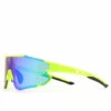 DONTODENT Lunettes De Soleil Sport Polarisées Unisexes Pour Vélo De Montagne Ultra Légères Et Résistantes Aux Chutes