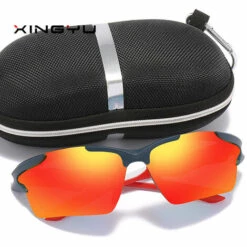 THSINDE Hommes Lunettes De Sport Lunettes De Soleil Polarisées Lunettes De Conduite Al-Mg Cadre En Métal Ultra Léger UV400 CAT 3 CE D -Promos Protection des yeux : lunettes et masque Magasin 64465016 4
