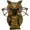THSINDE Support De Lunettes De Tête D'animal Mignon En Bois 3D Pour Lunettes De Soleil Lunettes Hibou