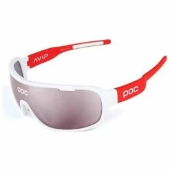 THSINDE Lentilles Poc Lunettes De Cyclisme Polarisées Hommes Femmes Sport Vélo Vélo Lunettes Lunettes D'équitation Gafas Ciclismo Rouge