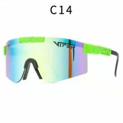 DONTODENT Pit Viper Lunettes De Soleil Polarisées, Lunettes De Soleil De Protection UV400 Pour Hommes Et Femmes, Cyclisme, Conduite, Golf Et Activités De Plein Air (C14)