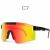 DONTODENT Pit Viper Lunettes De Soleil Polarisées, Lunettes De Soleil De Protection UV400 Pour Hommes Et Femmes, Cyclisme, Conduite, Golf Et Activités De Plein Air (C07)