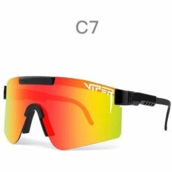 DONTODENT Pit Viper Lunettes De Soleil Polarisées, Lunettes De Soleil De Protection UV400 Pour Hommes Et Femmes, Cyclisme, Conduite, Golf Et Activités De Plein Air (C07)