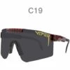 DONTODENT Pit Viper Lunettes De Soleil Polarisées, Lunettes De Soleil De Protection UV400 Pour Hommes Et Femmes, Cyclisme, Conduite, Golf Et Activités De Plein Air (C19)