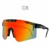 DONTODENT Pit Viper Lunettes De Soleil Polarisées, Lunettes De Soleil De Protection UV400 Pour Hommes Et Femmes, Cyclisme, Conduite, Golf Et Activités De Plein Air (C06)
