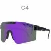 DONTODENT Pit Viper Lunettes De Soleil Polarisées, Lunettes De Soleil De Protection UV400 Pour Hommes Et Femmes, Cyclisme, Conduite, Golf Et Activités De Plein Air (C04)