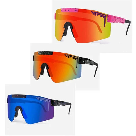 THSINDE Lot De 3 Lunettes De Soleil Polarisées Pit Viper Série C UV400 (C5+C6+C9) 1 THSINDE Lot De 3 Lunettes De Soleil Polarisées Pit Viper Série C UV400 (C5+C6+C9)