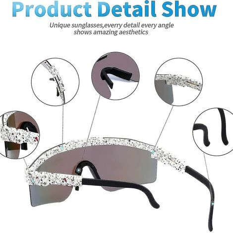 THSINDE Lot De 3 Lunettes De Soleil Polarisées Pit Viper Série C UV400 (C5+C6+C9) 3 THSINDE Lot De 3 Lunettes De Soleil Polarisées Pit Viper Série C UV400 (C5+C6+C9) – Image 3