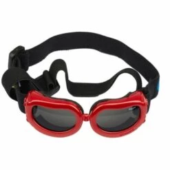 WIAN 2 Pièces Lunettes Pour Animaux De Compagnie Lunettes De Protection UV Pour Chien Lunettes De Soleil Pour Petit Chien Chat (Rose)