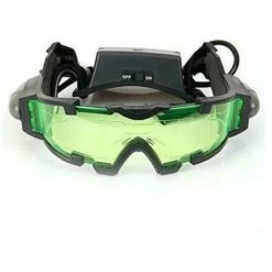 WIAN Lunettes De Vision Nocturne Avec Lumière D'activité Nocturne LED à Clapet (noir)