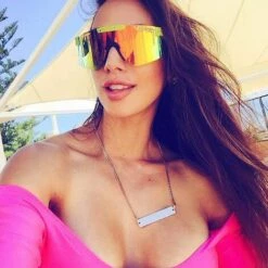 Lunettes De Soleil Polarisées Sports Pour Hommes Et Femmes 2021 Nouveaux Sports à La Coupe De Plein Air Sports UV400 UV400 Polarisés Sunglasses 56Vingt -Promos Protection des yeux : lunettes et masque Magasin 64936348 3