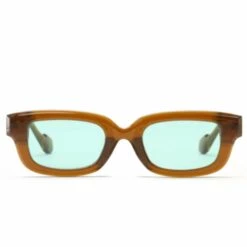 LUCKY-88 Lunettes De Soleil Unisexes Classiques Hommes Polarisées Dames Lunettes Rétro Vintage Vert