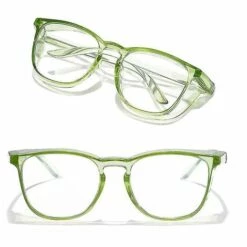 DONTODENT Lunettes De Sécurité Anti-buée Lunettes De Blocage De La Lumière Bleue Femmes Hommes Lunettes De Sécurité Anti-pollen Anti-soleil Vert -Promos Protection des yeux : lunettes et masque Magasin 65033956 5